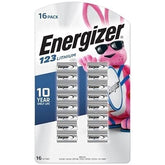 Energizer 123 Lithium Photo Batteries- 14 Pack - Like New